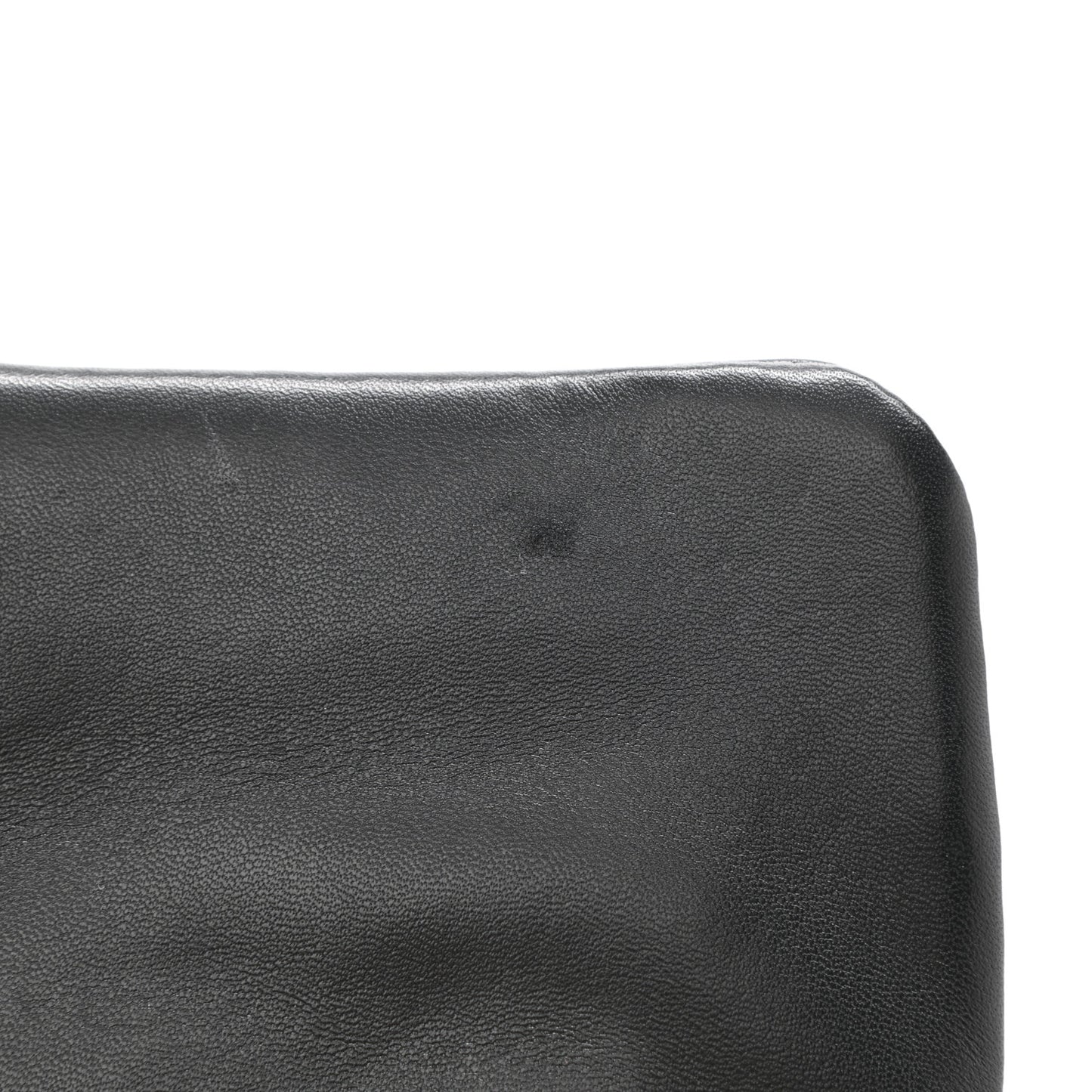 Nappa Re-Nylon Triangle Quilted Patchwork System Flap Shoulder Bag Black