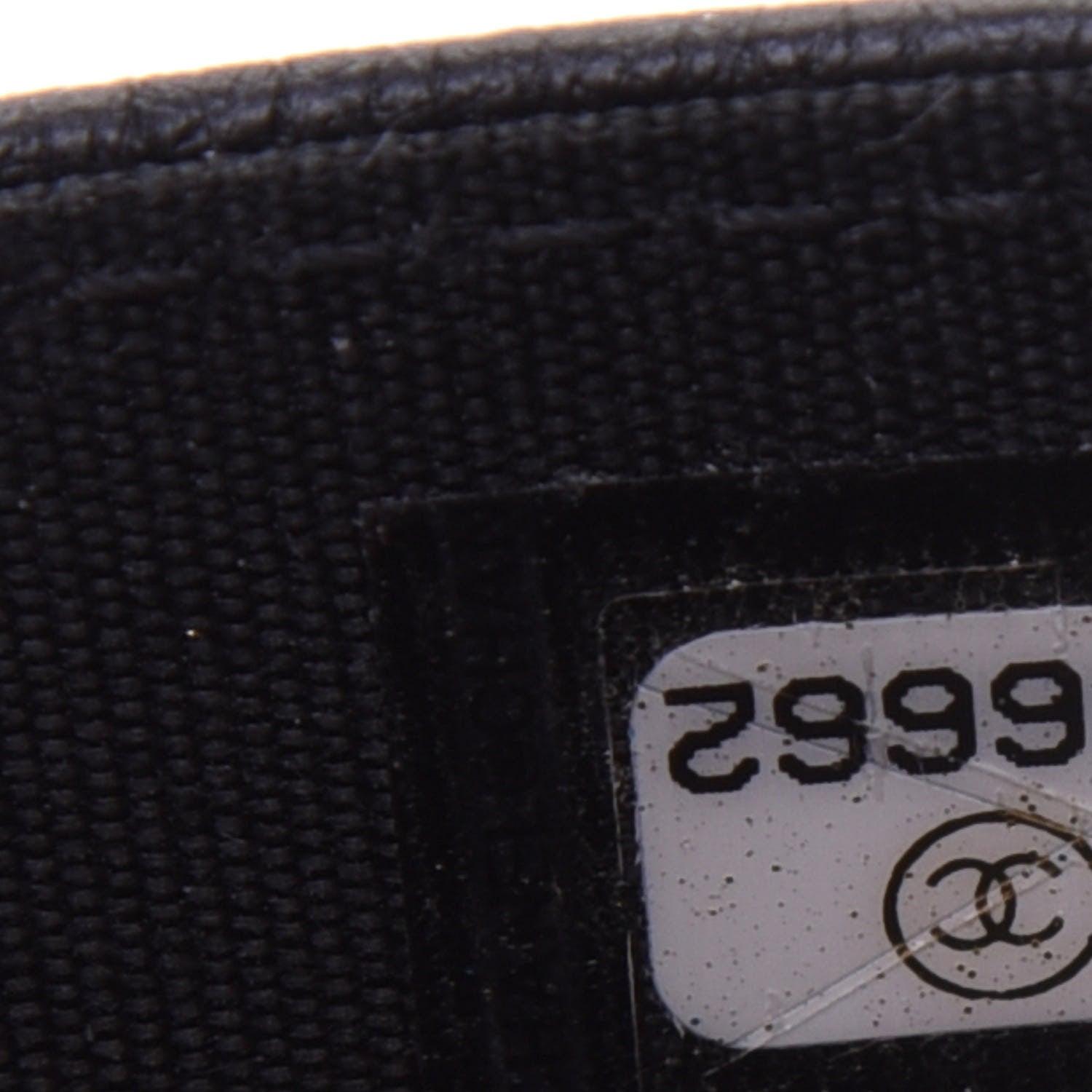 Chanel Calfskin CC Card Holder Black 9 of 9
