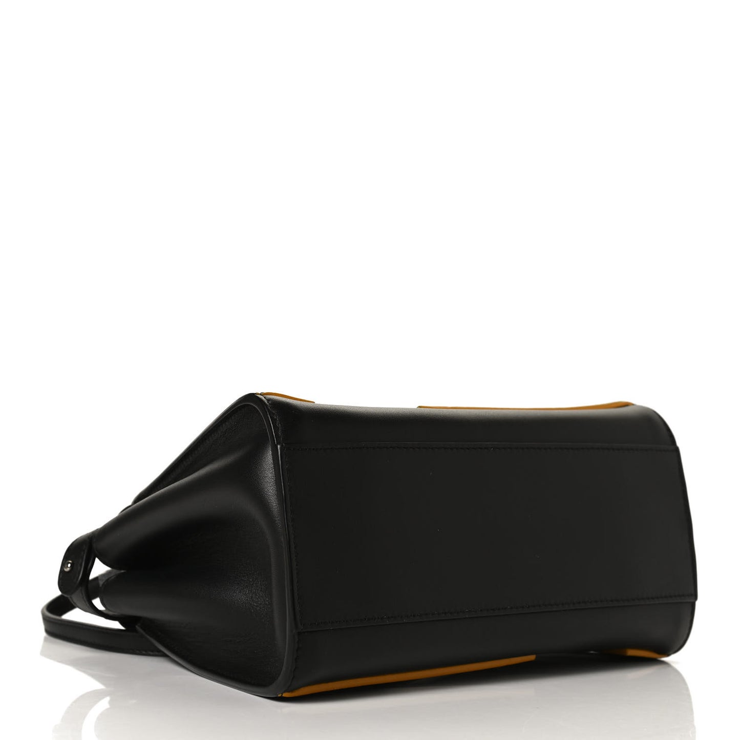 Nappa FF Mini Peekaboo Iconic Satchel Black Sunflower