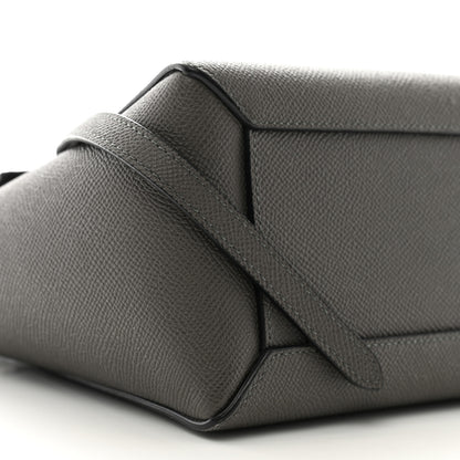 Celine Grained Calfskin Nano Belt Bag Grey 9 of 12