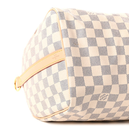 Louis Vuitton Damier Azur Speedy Bandouliere 30 7 of 9