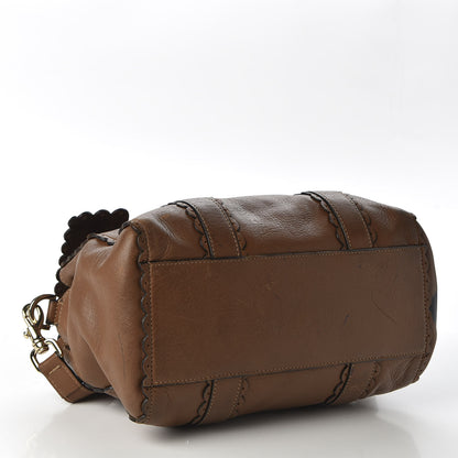 Mulberry Soft Matte Calfskin Small Cookie Bayswater Satchel Oak 3 of 12