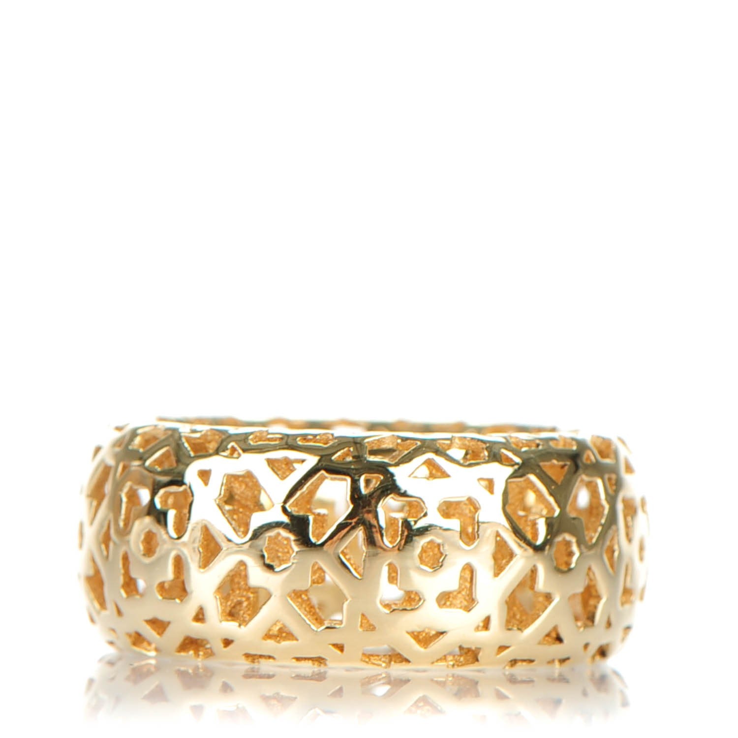 Tiffany 18K Yellow Gold Paloma Picasso Marrakesh Ring 52 6 1 of 4