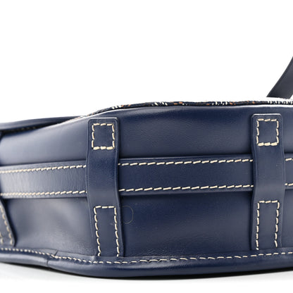 Goyard Goyardine Belvedere II PM Messenger Bag Navy 8 of 9