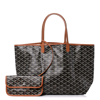 Goyard Goyardine Saint Louis PM Black Gold 1 of 8