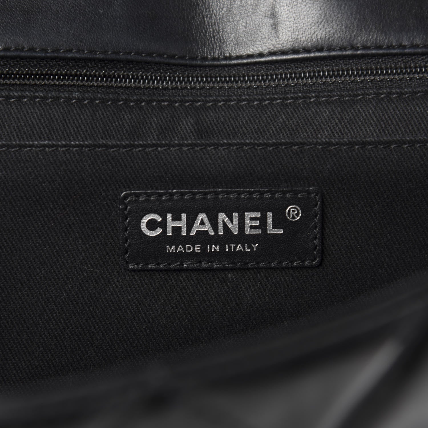 Chanel Vinyl Quilted In the Business Flap Bag Black 9 of 11