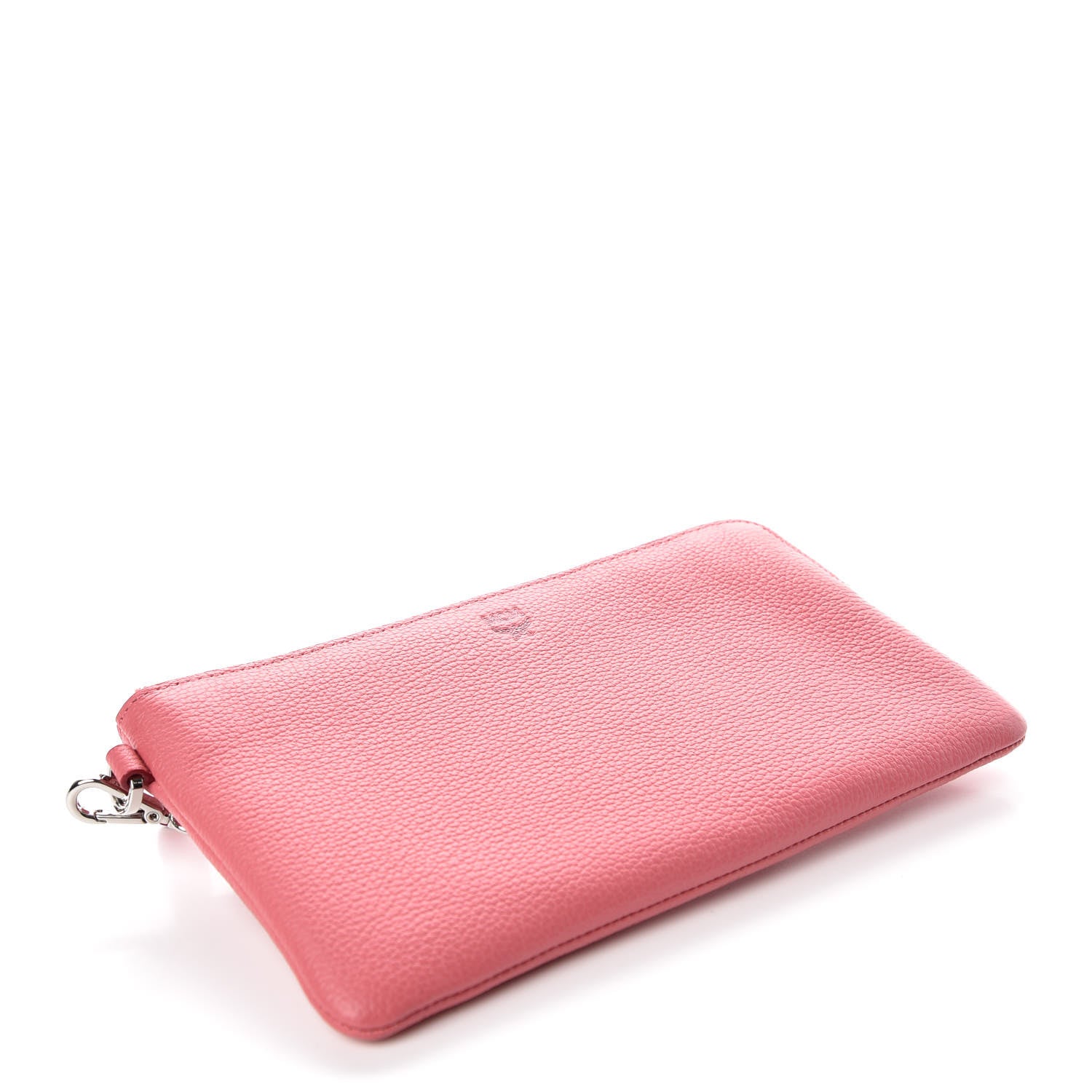 MCM Calfskin Milla Tech Pouch Pink 4 of 13