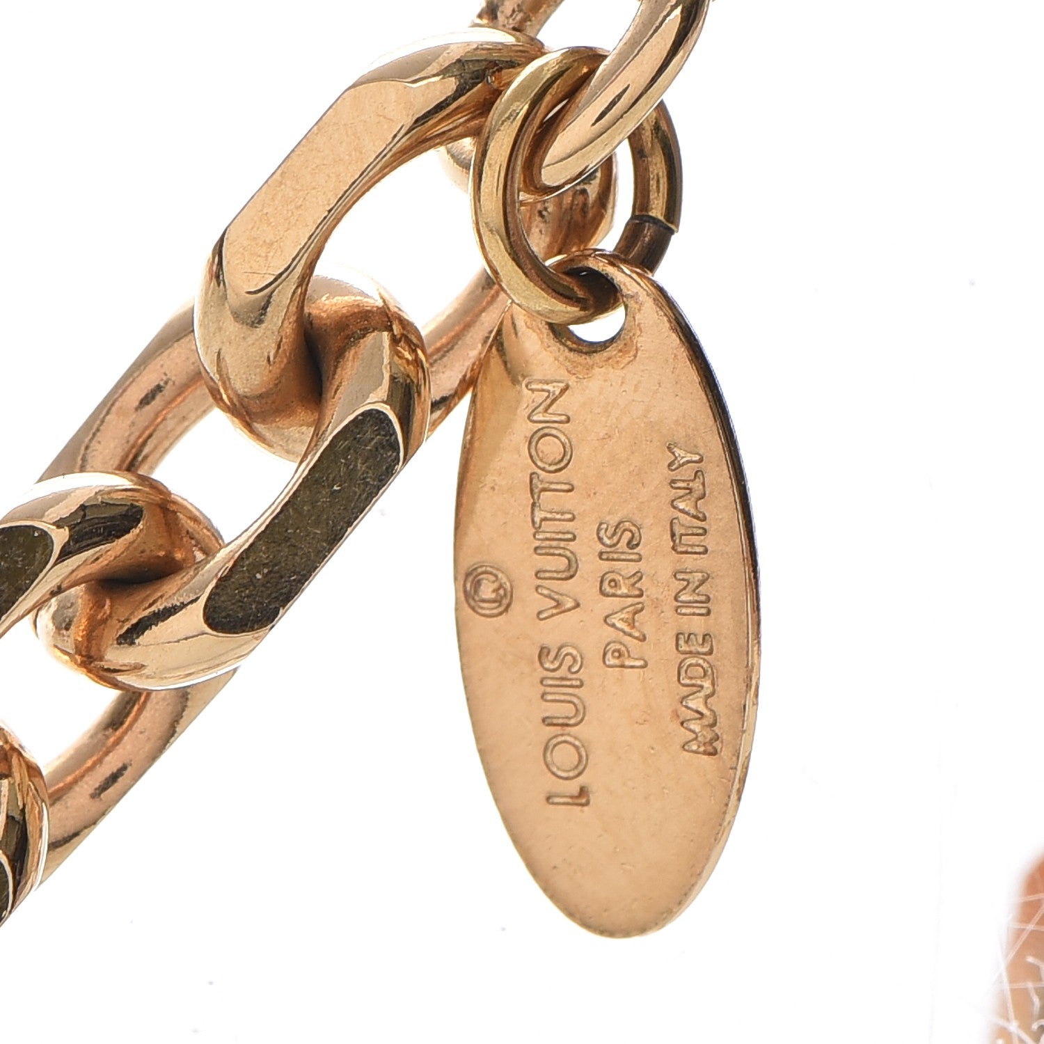 Louis Vuitton Love Letters Timeless Bracelet Gold 7 of 10