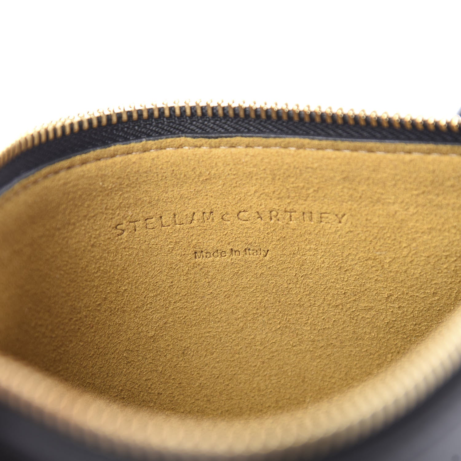 Stella McCartney Alter Nappa Perforated Logo Pouch Black 6 of 7