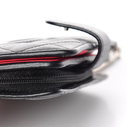 Chanel Calfskin Cambon Zipped Pocket Wallet Black 13 of 14