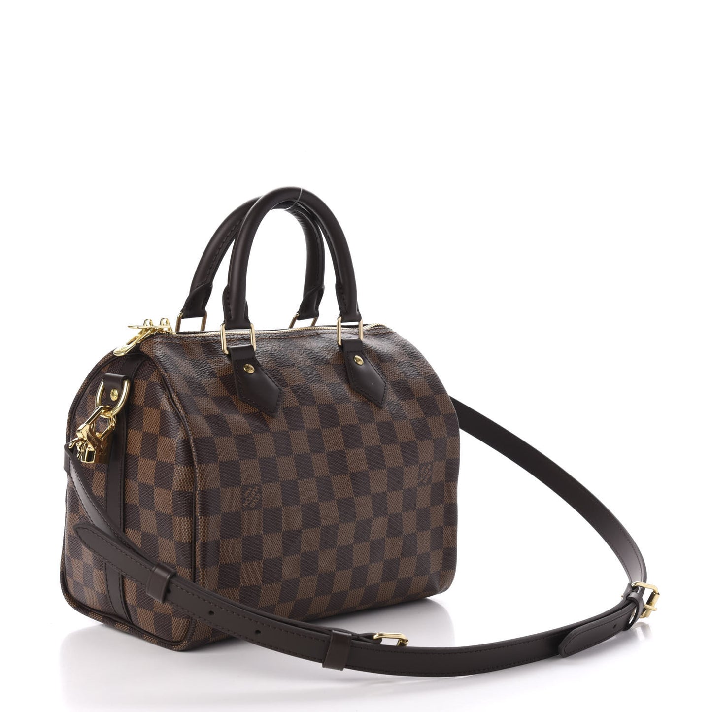 Damier Ebene Speedy Bandouliere 25