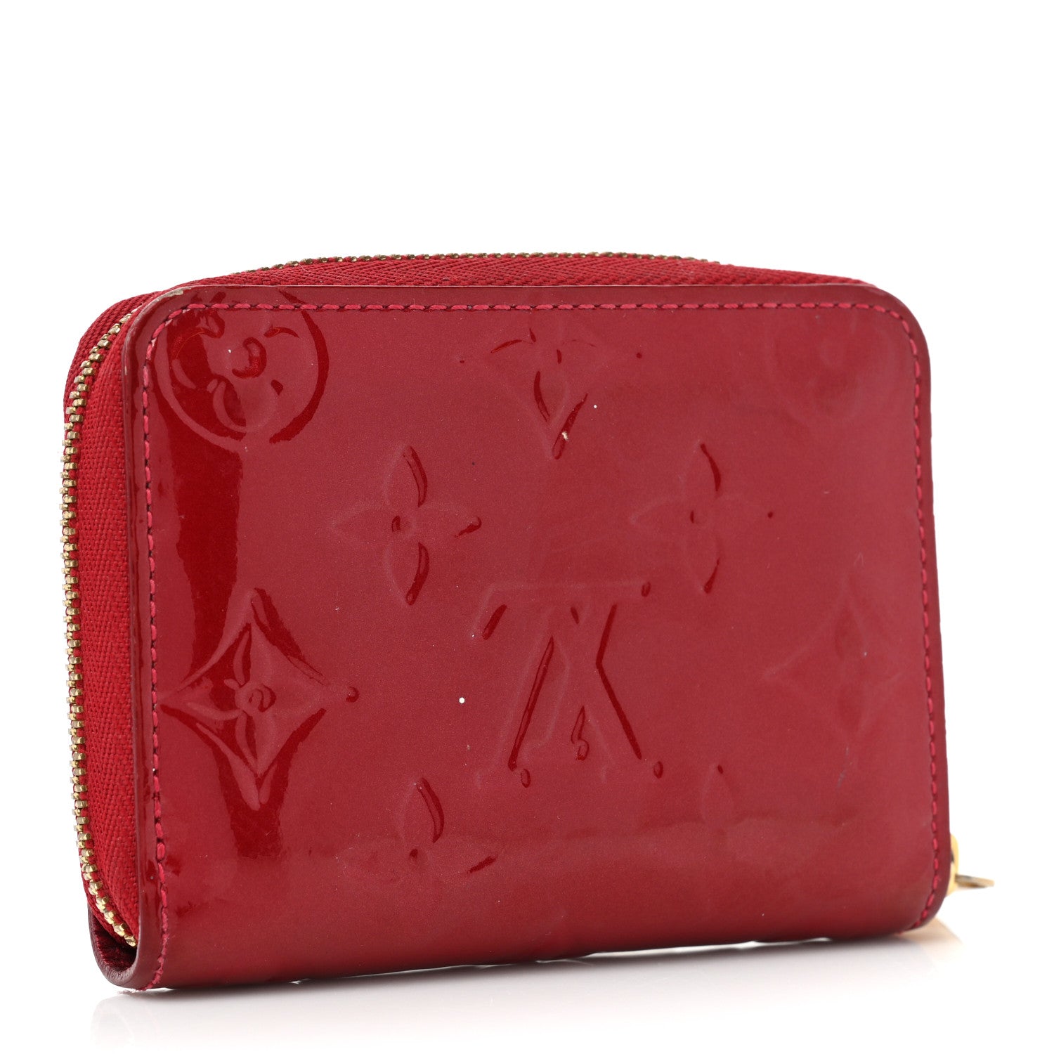 Louis Vuitton Vernis Zippy Coin Purse Pomme D'Amour 3 of 16