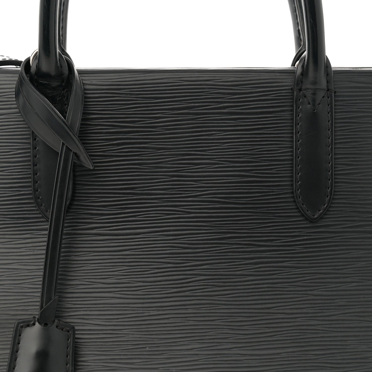 Louis Vuitton Epi Marly MM Black 7 of 13