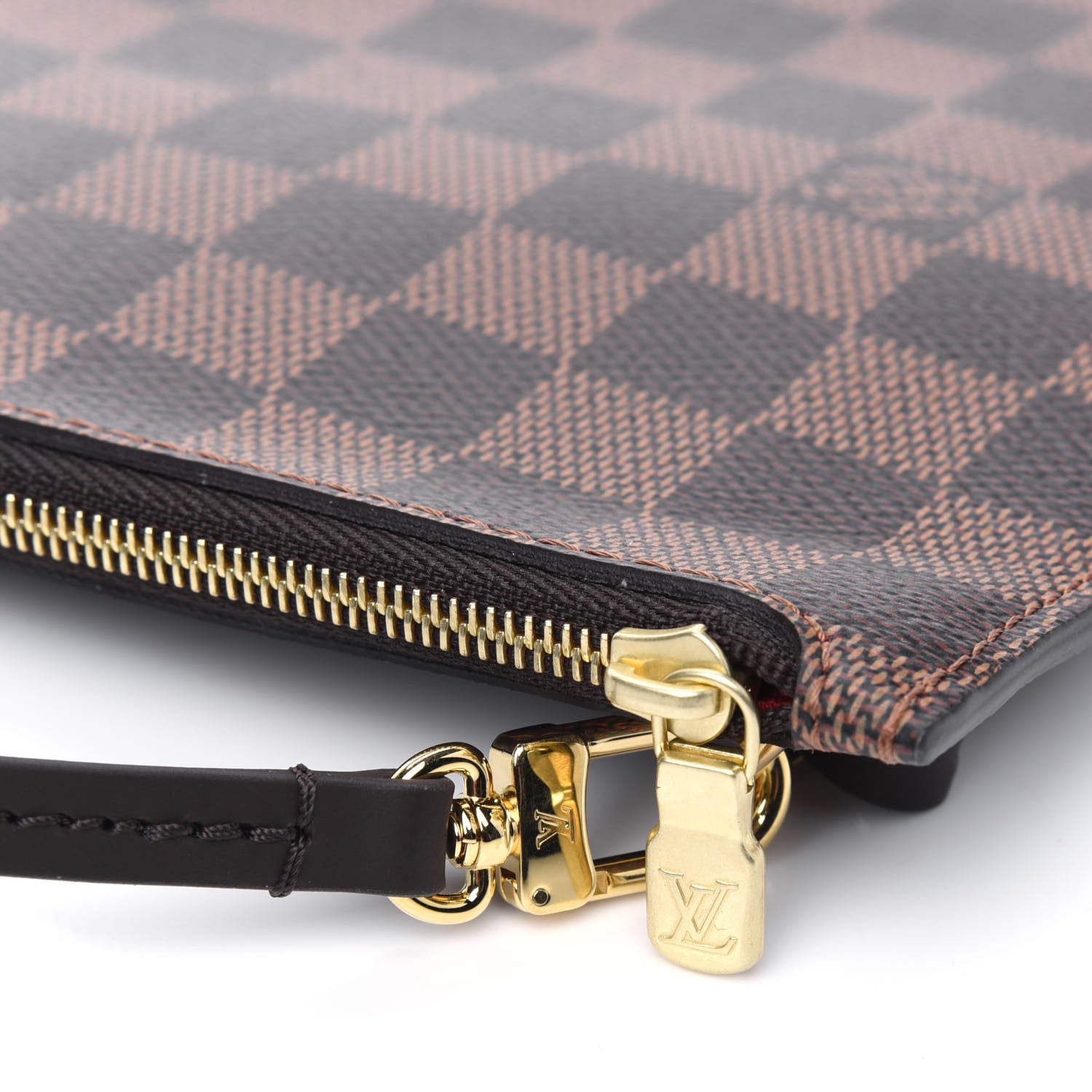 Louis Vuitton Damier Ebene Neverfull MM GM Pochette 7 of 7