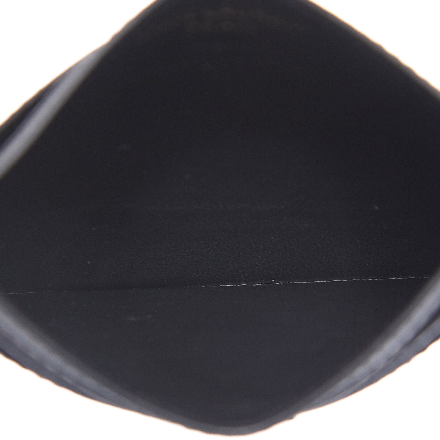 Saint Laurent Calfskin Monogram Credit Card Case Black 4 of 6
