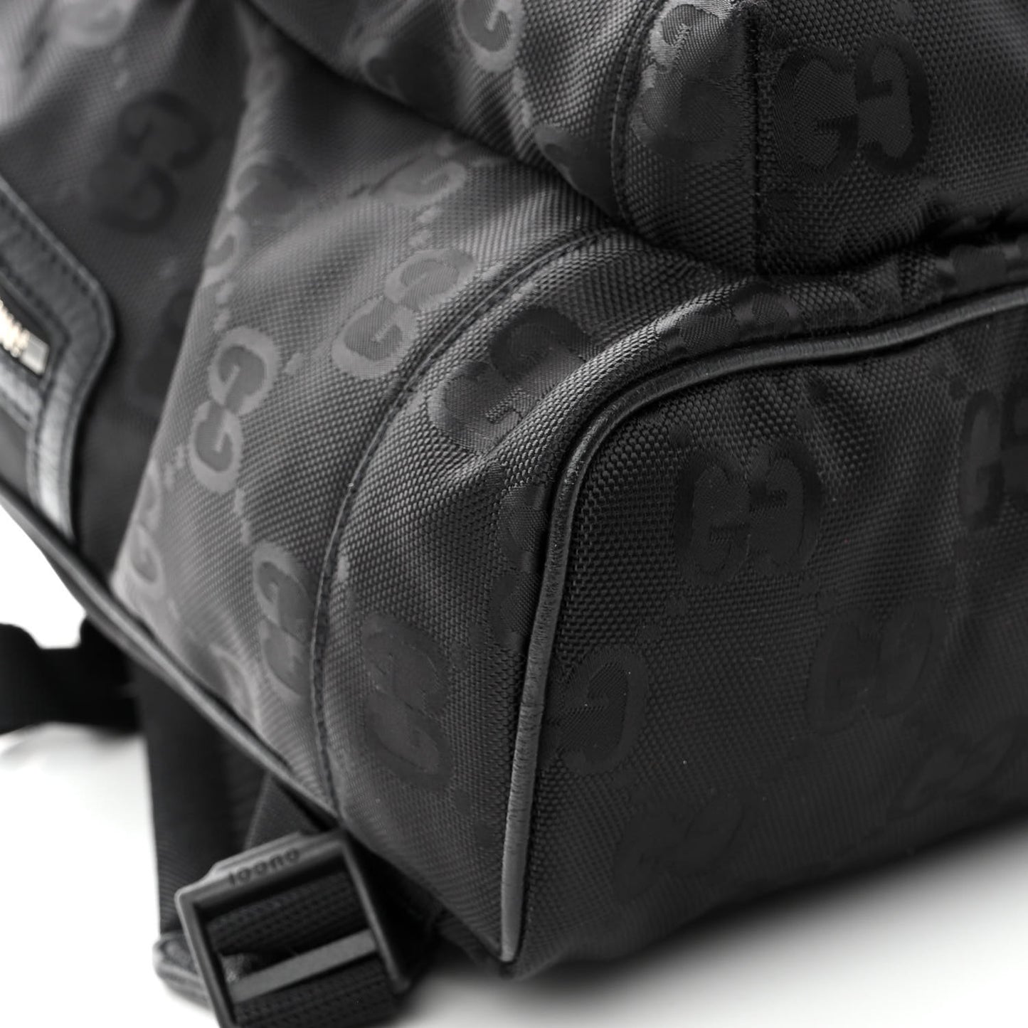 Econyl Nylon Monogram Off The Grid Backpack Black