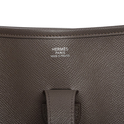 Hermes Epsom Evelyne III GM Etain 6 of 8