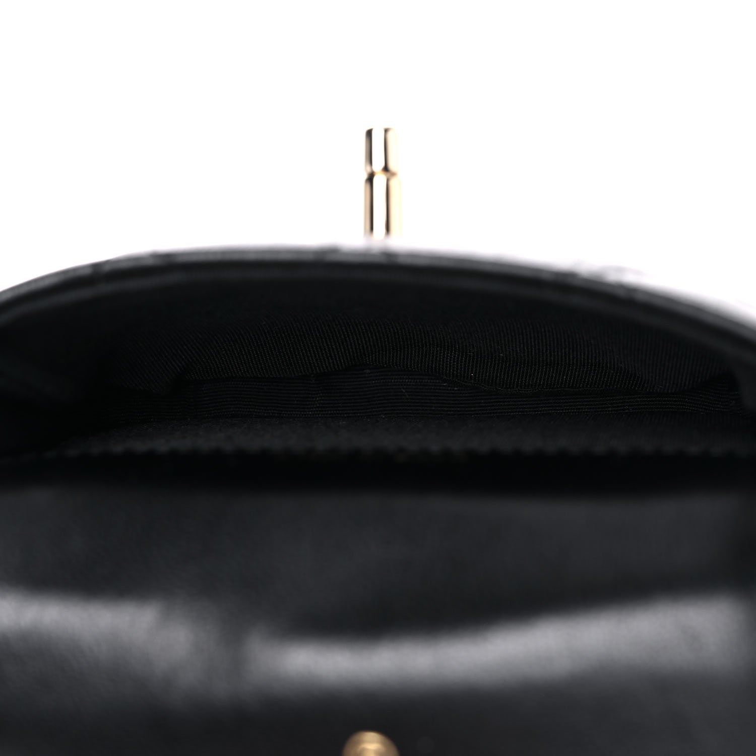 Chanel Tweed Lambskin Quilted Waist Bag With Coin Purse Black 4 of 12