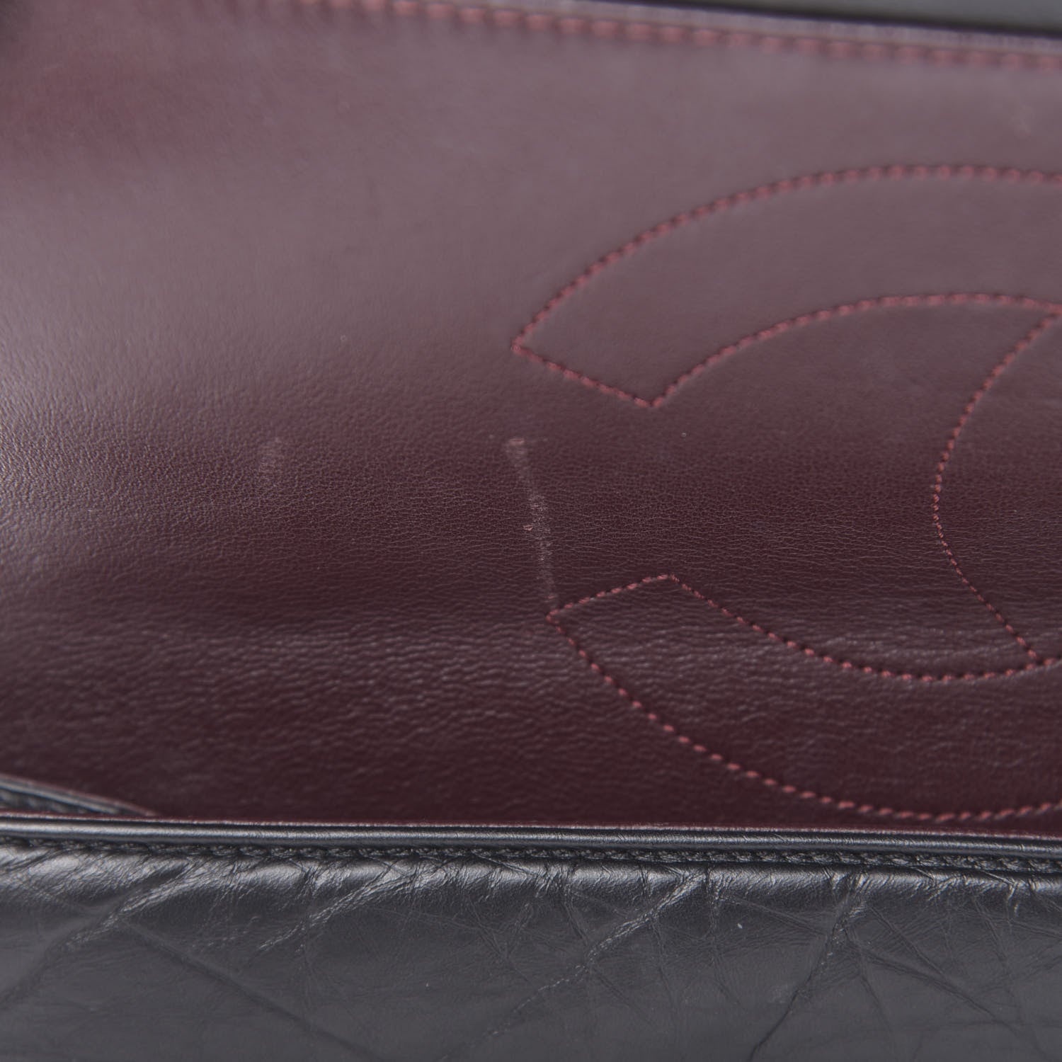 Chanel Aged Calfskin Quilted 2.55 Reissue 226 Flap Black 10 of 17