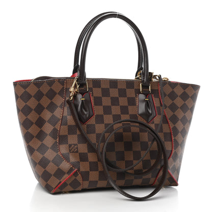 Louis Vuitton Damier Ebene Caissa Tote PM Cherry 3 of 9