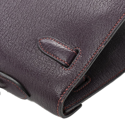 Hermes Chevre Mangalore Kelly Sellier 35 Raisin 33 of 35