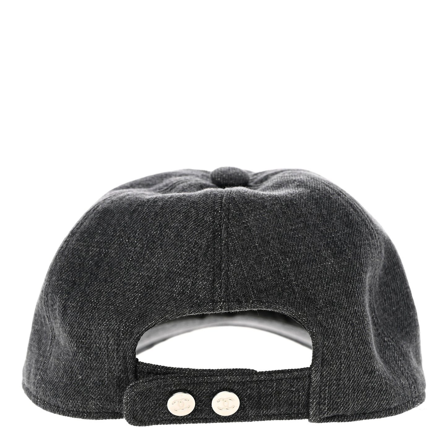 Cotton Sequin CC Cap Hat Black