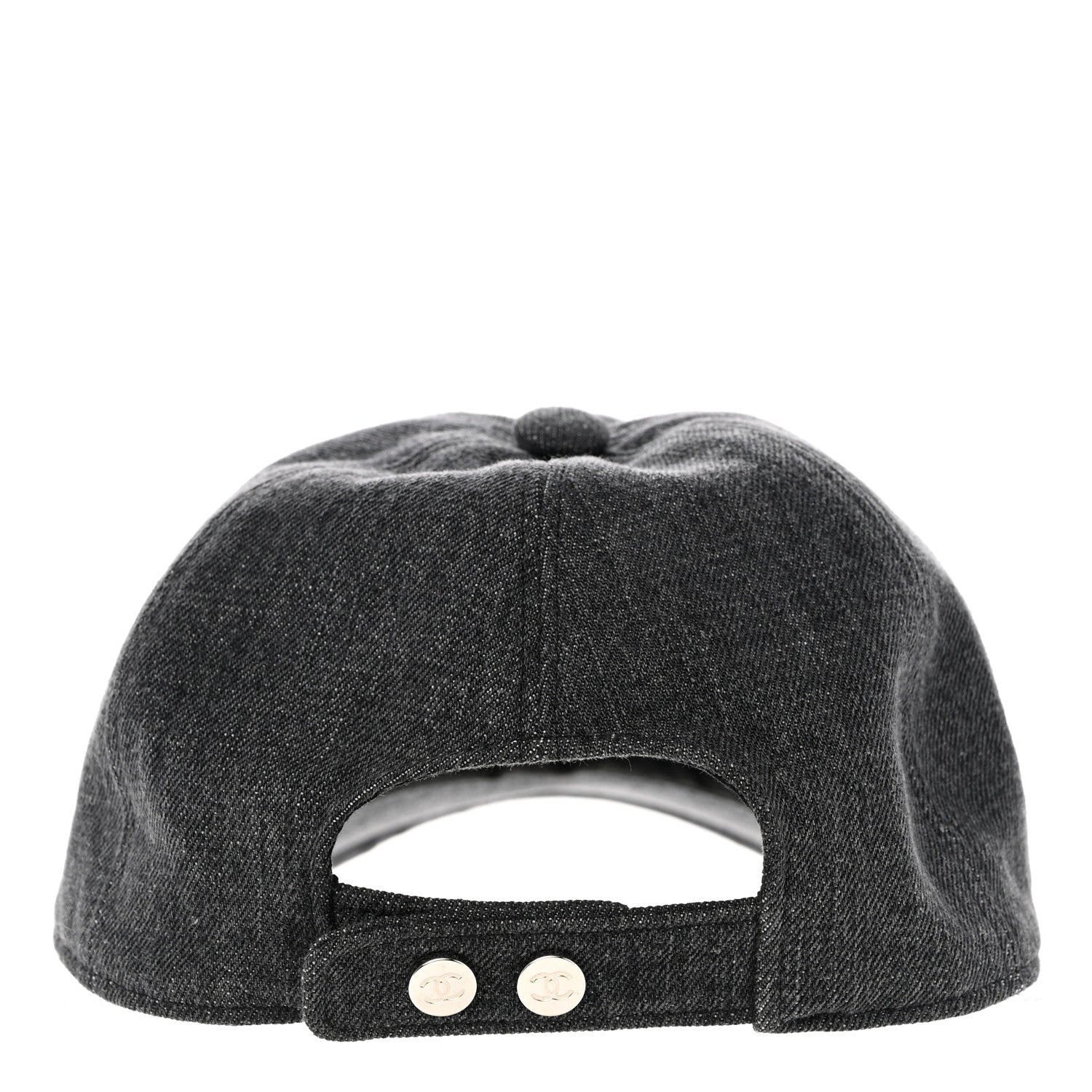 Chanel Cotton Sequin CC Cap Hat Black 5 of 8