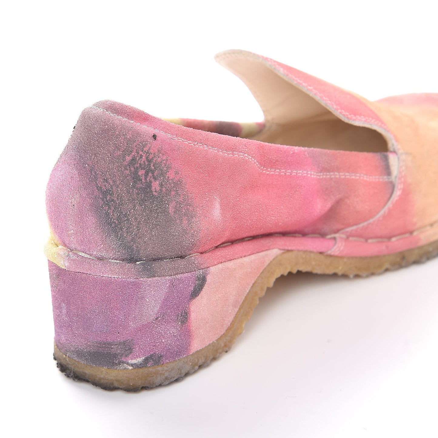 Suede Mocassin Loafers 40 Multicolor