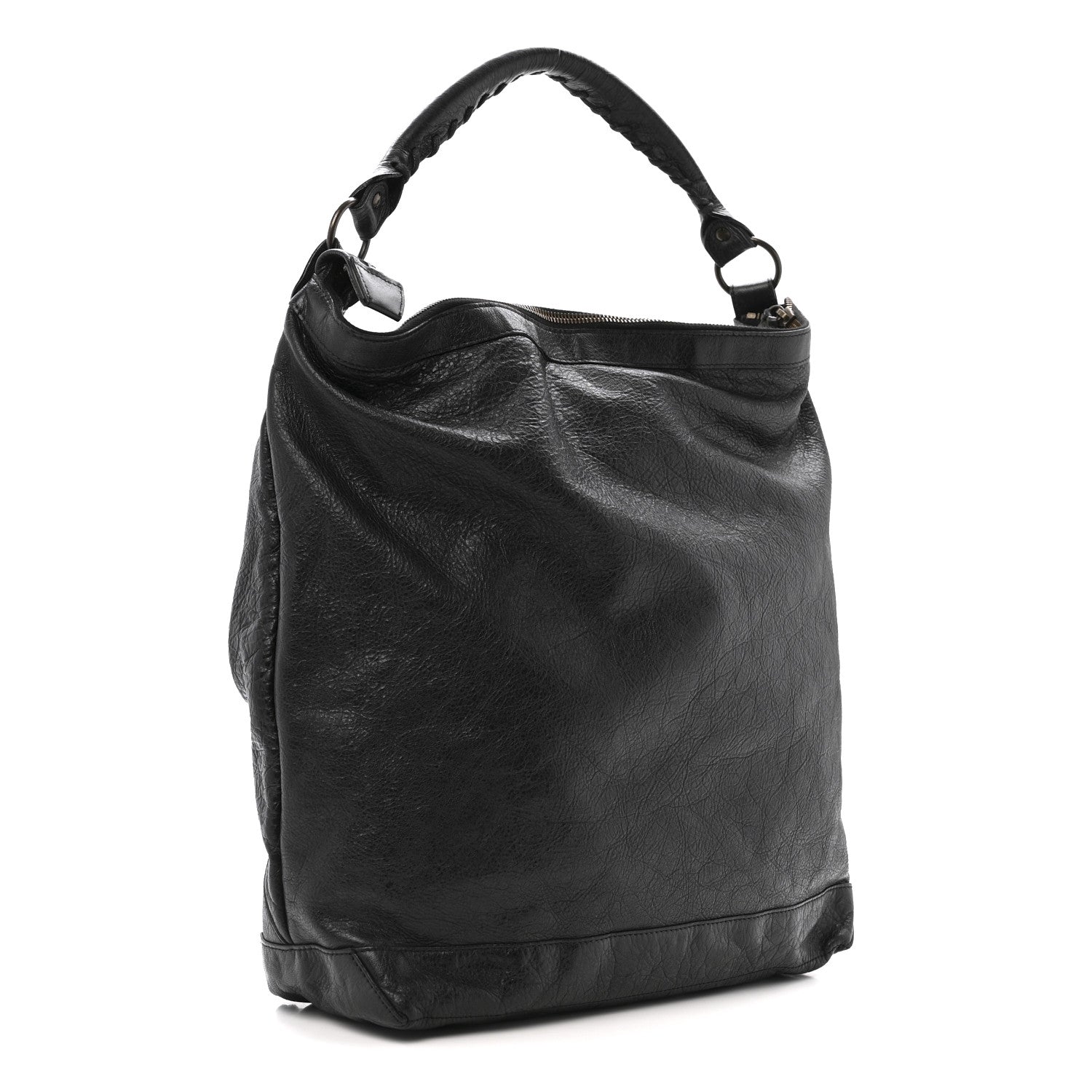 Balenciaga Agneau Classic Hardware Day Hobo Black 3 of 12