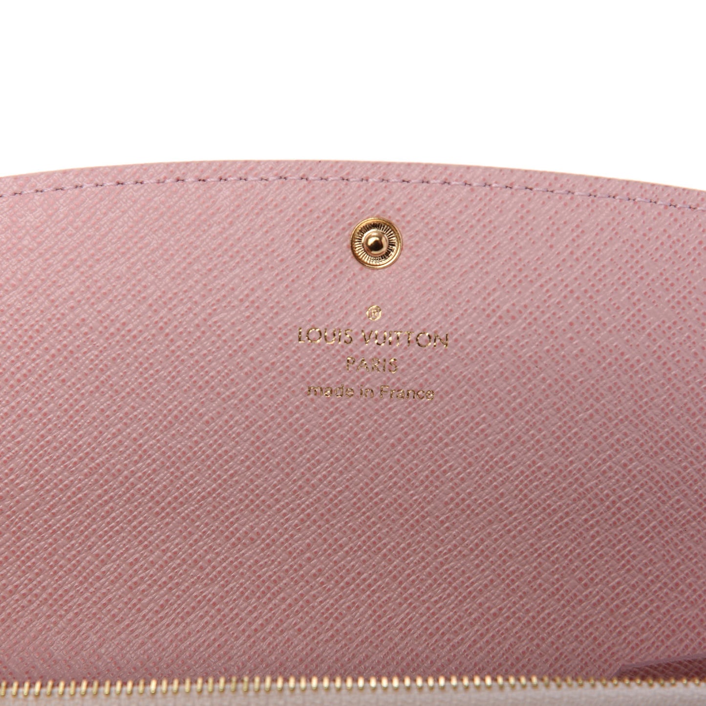 Damier Azur Emilie Wallet Rose Ballerine