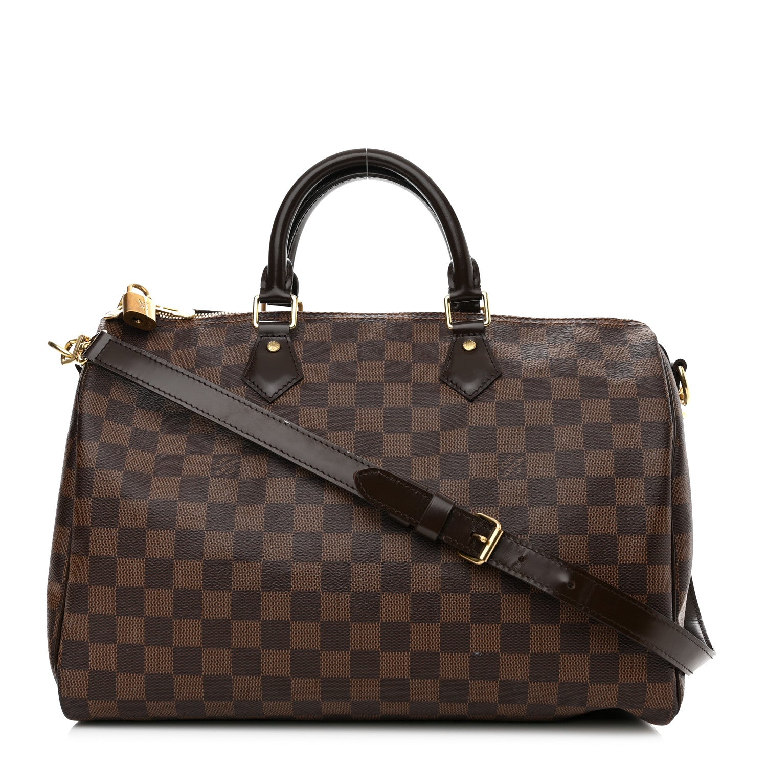 Louis Vuitton Damier Ebene Speedy Bandouliere 35 1 of 13
