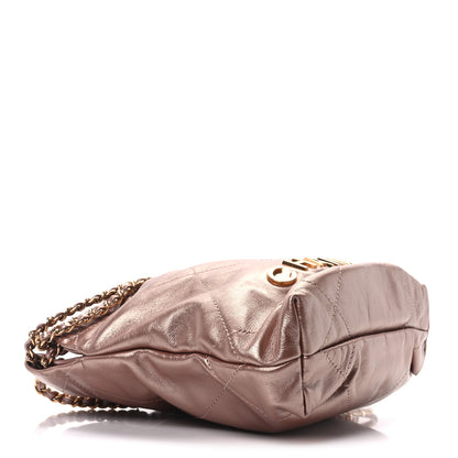 Chanel Metallic Calfskin Quilted Mini Chanel 22 Copper 4 of 10