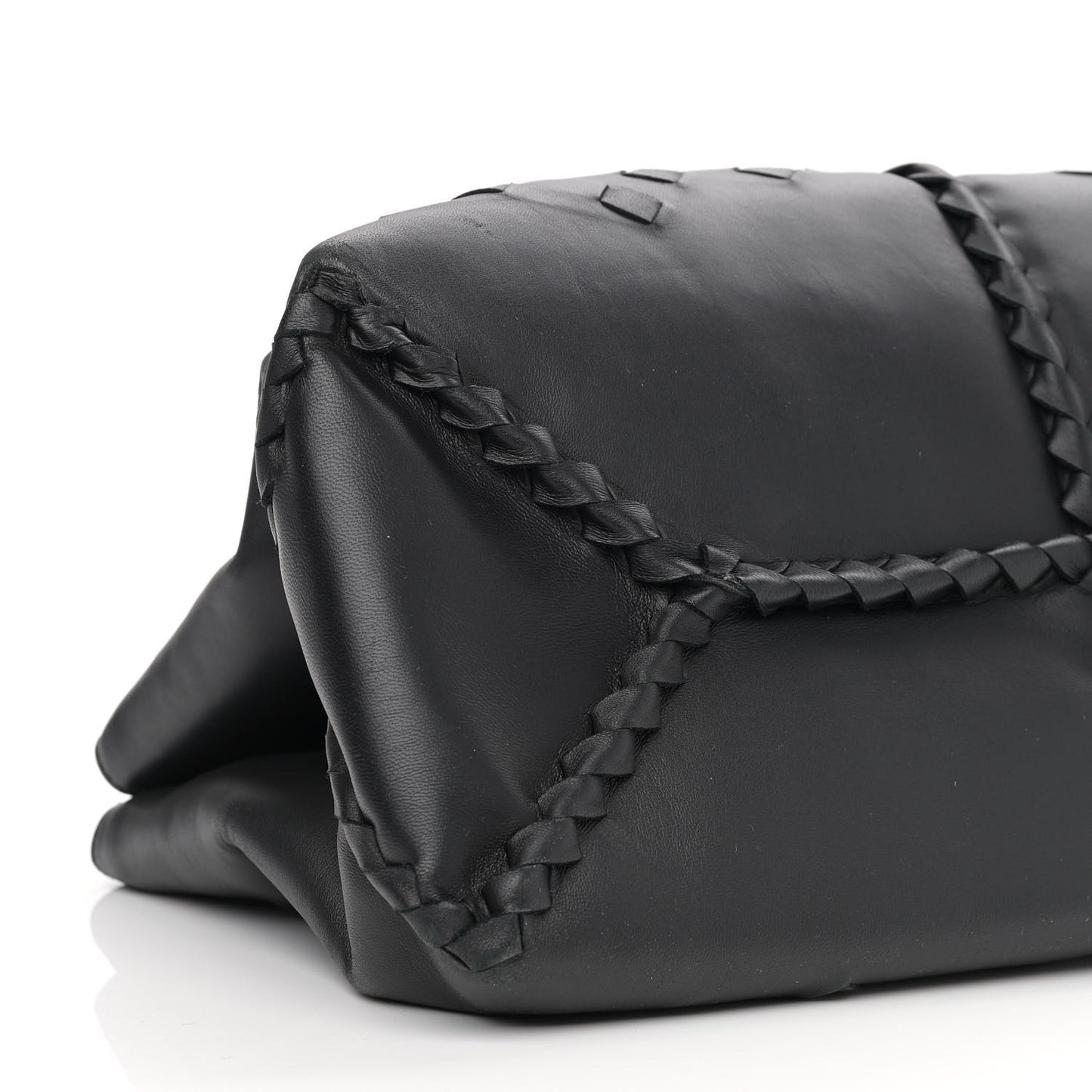 Nappa Intrecciato Tote Black