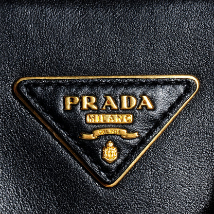 Prada Soft Calf Shopping Tote Nero Black 13 of 16