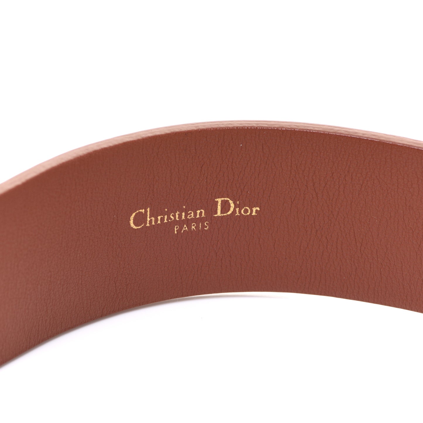 Calfskin 30 Montaigne Belt 75 Brown