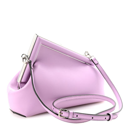 Fendi Shiny Nappa Small Fendi First Violetta 3 of 9