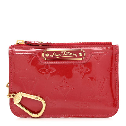 Louis Vuitton Vernis Key Pouch Pomme D'Amour 1 of 7