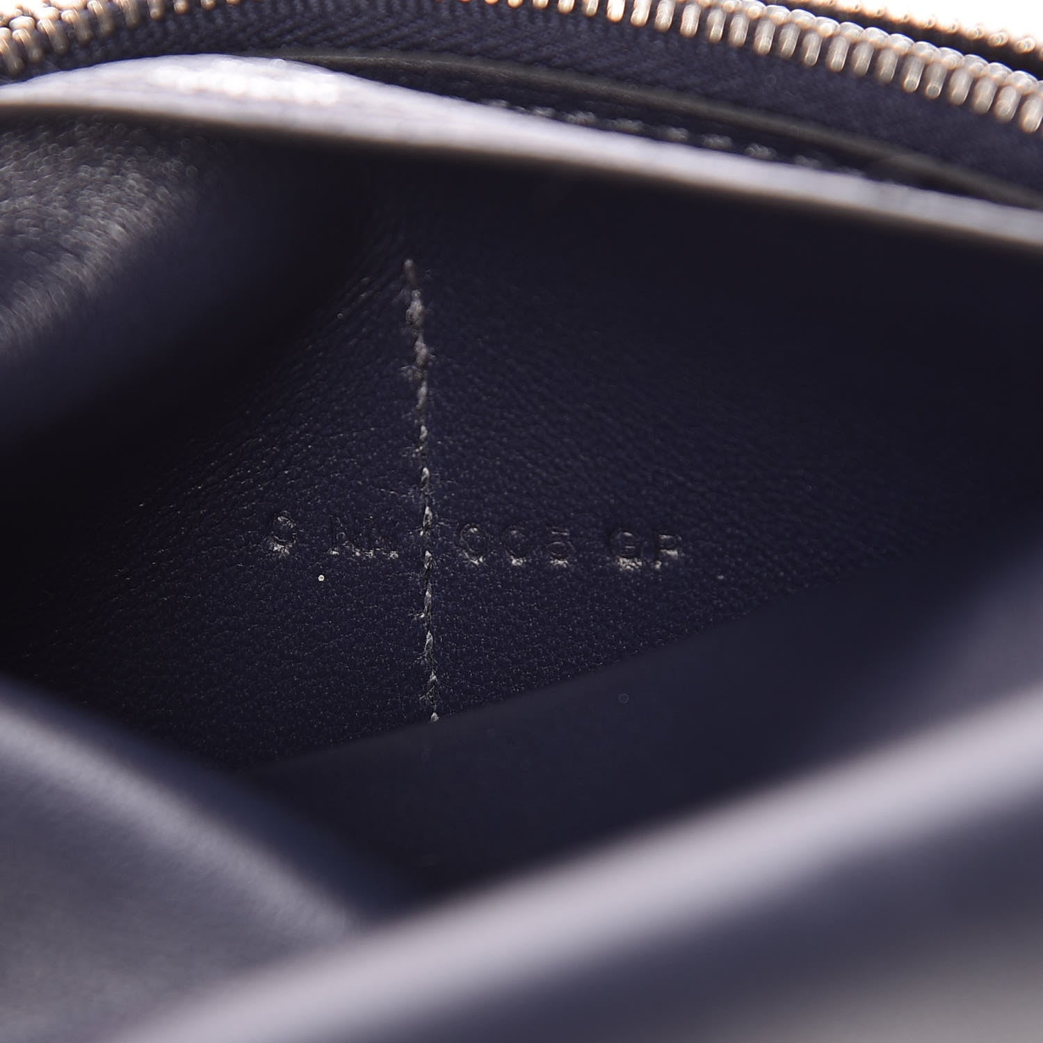 Hermes Togo Dogon Compact Wallet Bleu Nuit 7 of 11