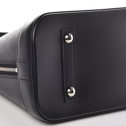 Louis Vuitton Epi Alma MM Black 8 of 10