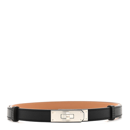 Hermes Epsom Kelly Belt Black 1 of 4