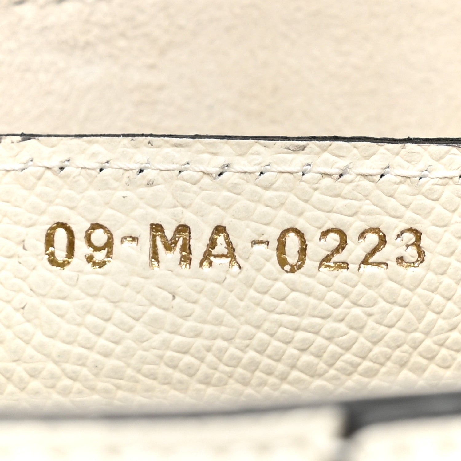 Christian Dior Grained Calfskin Saddle Bag With Strap Latte 7 of 13