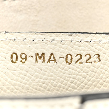 Christian Dior Grained Calfskin Saddle Bag With Strap Latte 7 of 13