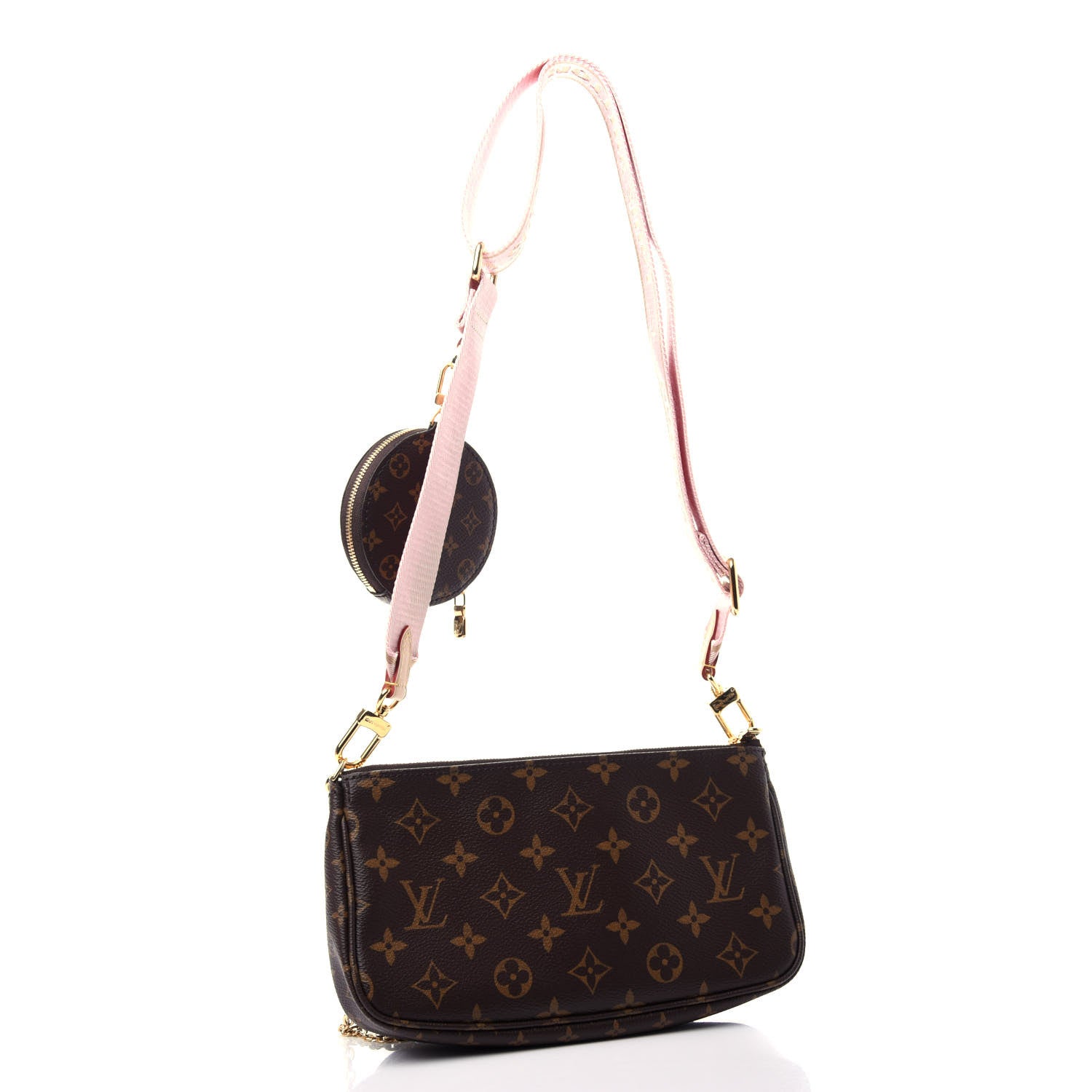 Louis Vuitton Monogram Multi Pochette Accessories Rose Clair 3 of 12