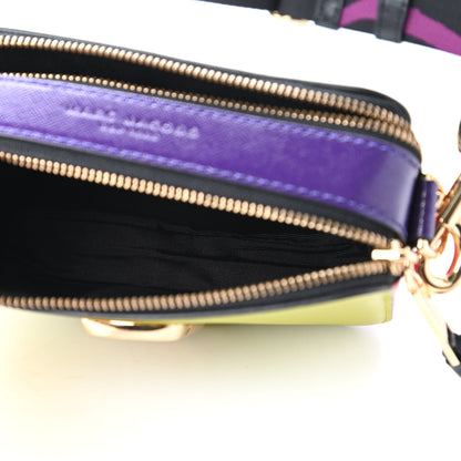 Marc Jacobs Saffiano Small Snapshot Camera Bag Green Multicolor 6 of 10