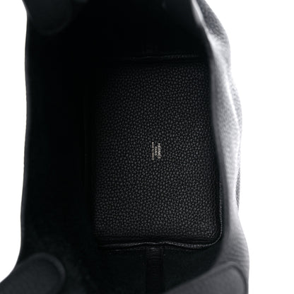Hermes Taurillon Clemence Picotin Lock 18 PM Black 5 of 11