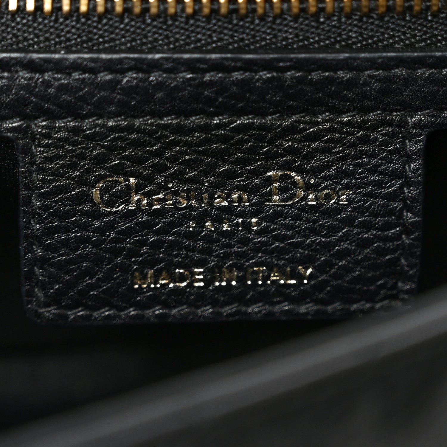 Christian Dior Calfskin Cannage Small Caro Bag Black 6 of 10