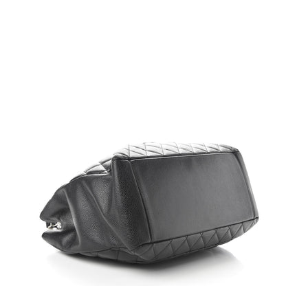 Chanel Caviar Quilted Grand Shopping Tote GST Black 4 of 10
