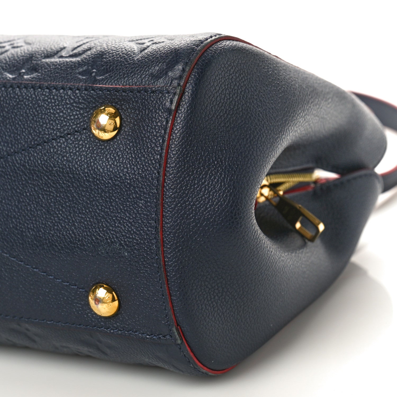 Louis Vuitton Empreinte Montaigne MM Marine Rouge 8 of 13