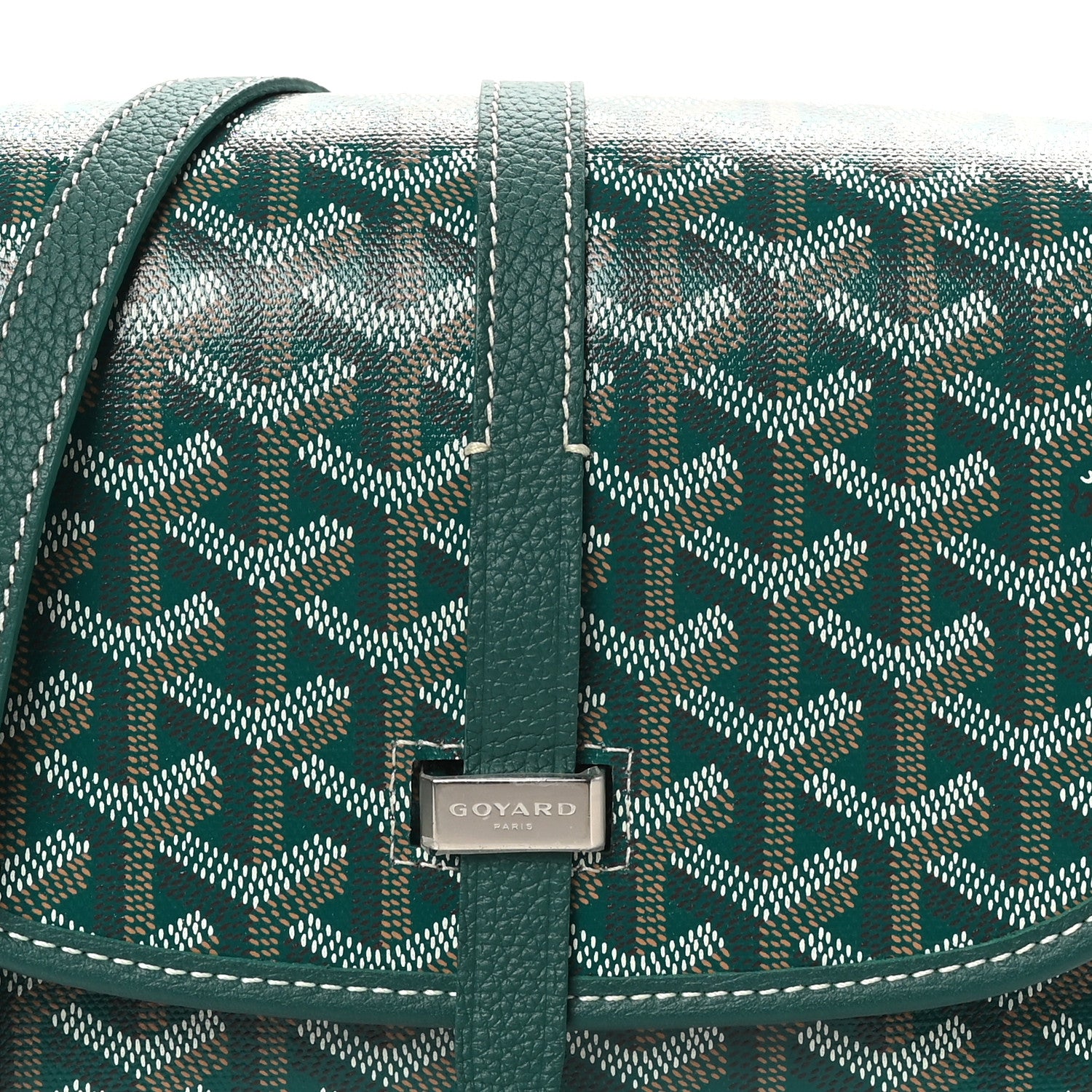 Goyard Goyardine Belvedere II PM Messenger Bag Green 7 of 9