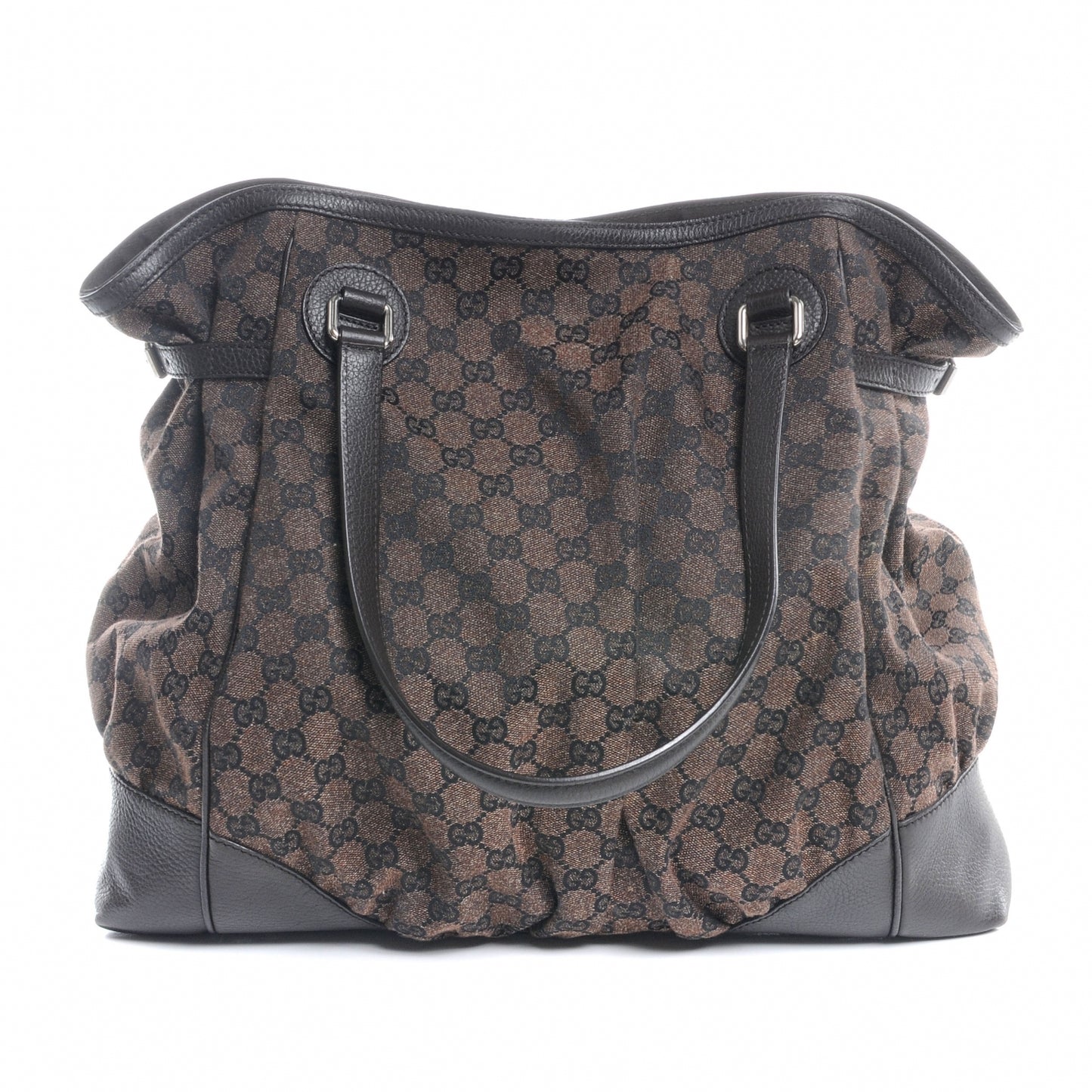 Monogram Full Moon Tote Brown